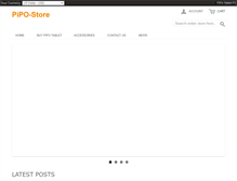 Tablet Screenshot of pipo-store.com